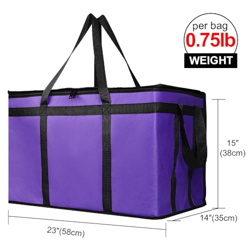 Insulated Food Delivery Bag Hot Cold Meal Carrier F1699