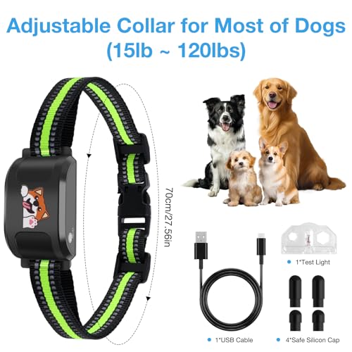 Wireless GPS Dog Fence and Training Collar, Waterproof Rechargeable O1867
