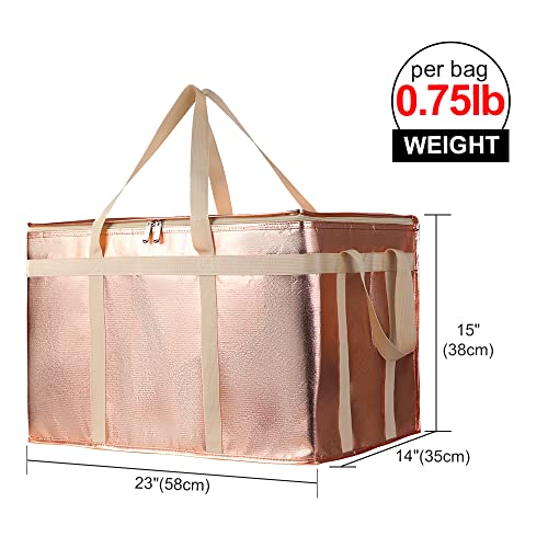 Insulated Food Delivery Bag Hot Cold Meal Carrier F1699