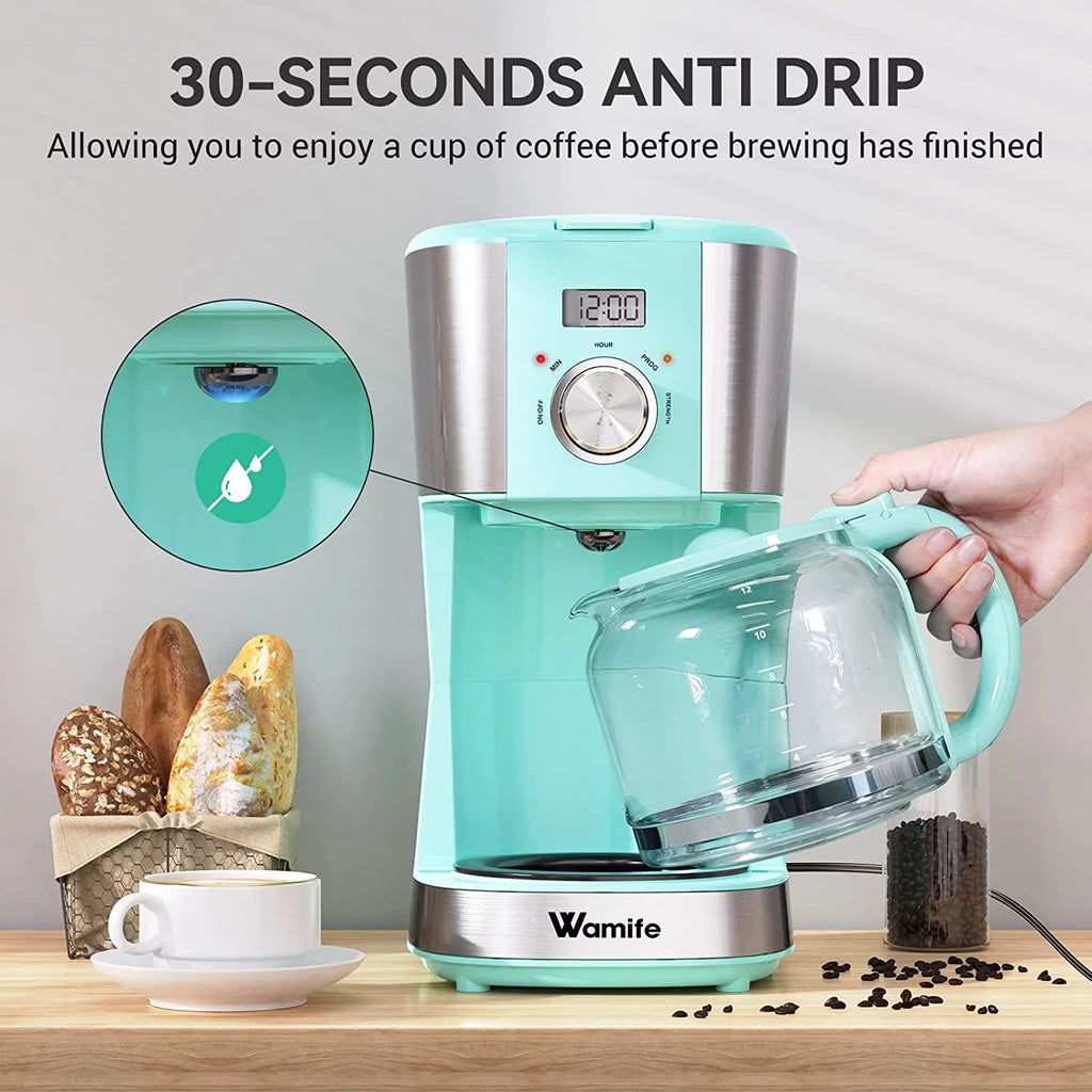 12-Cup Programmable Coffee Maker with Timer O965