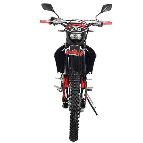 250cc Dirt Bike with 5-Speed Manual, 21"/18" Wheels B33427
