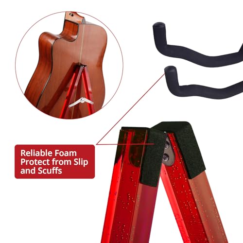 Wood Guitar Stand Foldable for Acoustic Electric Bass V5101
