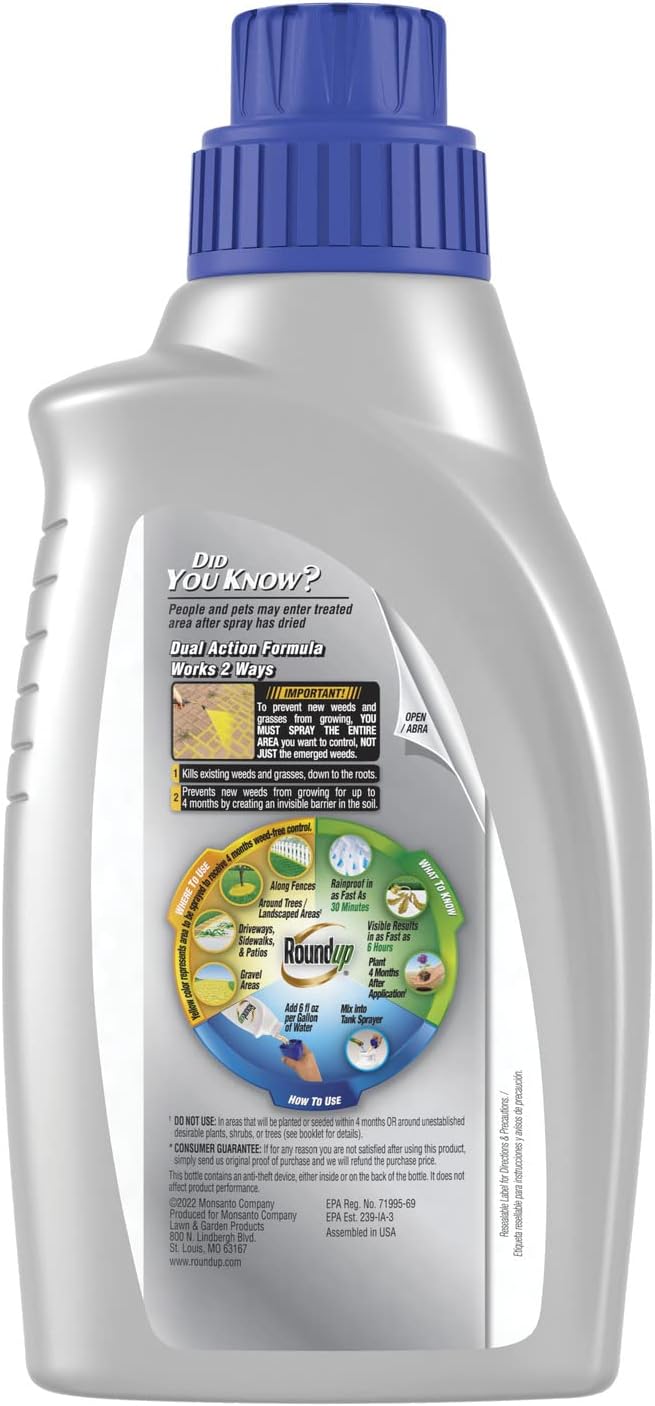 Weed & Grass Killer Concentrate, 32 fl oz N508