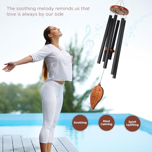 Deep Tone Wind Chimes for Outdoor Memorial Gift G683910