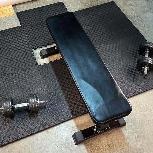 Puzzle Exercise Mat with EVA Foam Interlocking Tiles for MMA, Gymnastics and Home Gym H787