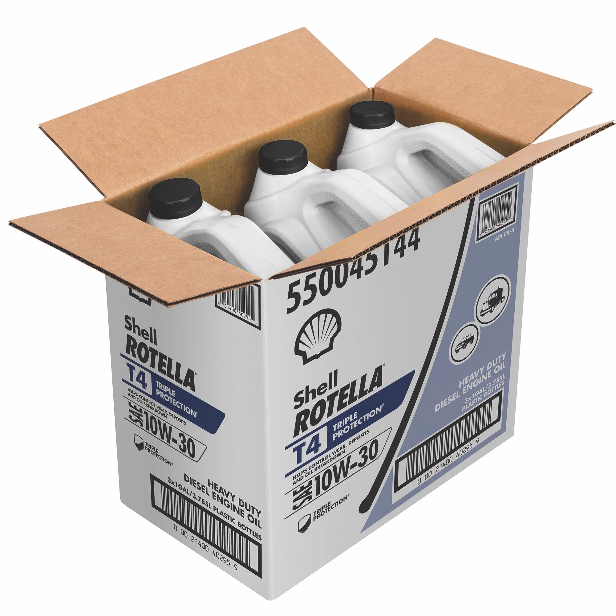 Diesel Motor Oil 10W-30, 1 Gallon, 3-Pack X96379