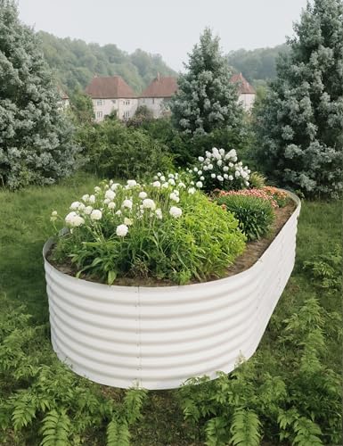 Galvanized Raised Garden Bed for Vegetables, Fruits and Flowers V33720