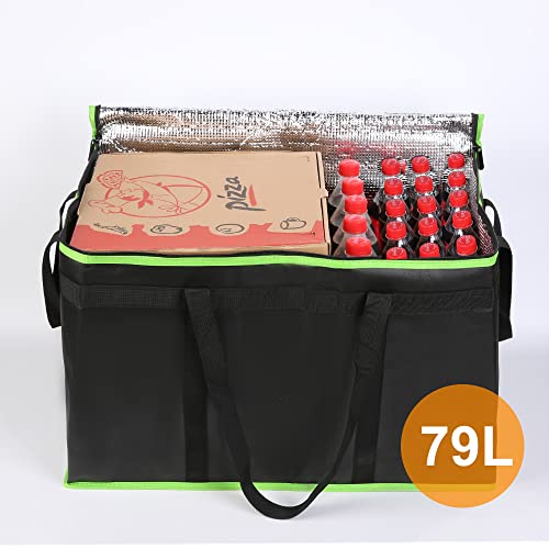 Insulated Food Delivery Bag Hot Cold Meal Carrier F1699
