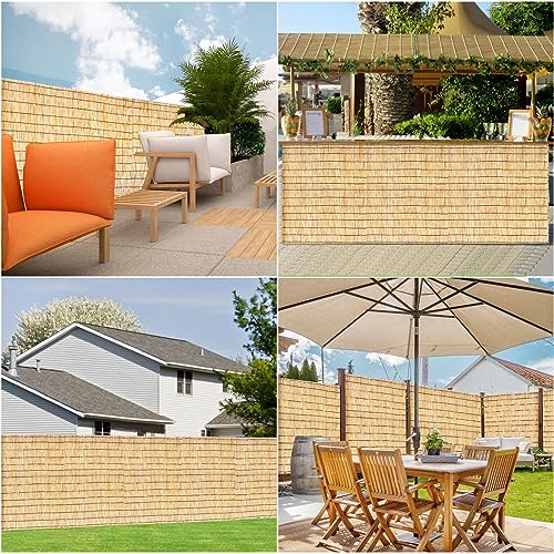 Reed Fence Screen Roll for Garden Patio Outdoor Privacy D33898