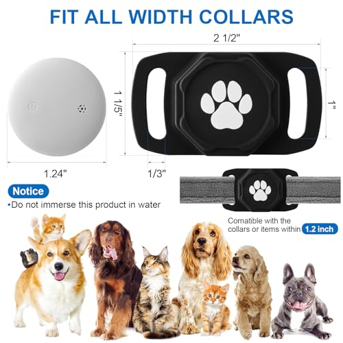Pet Tracker for Collar with Holder, No Monthly Fee, iOS Only Y208