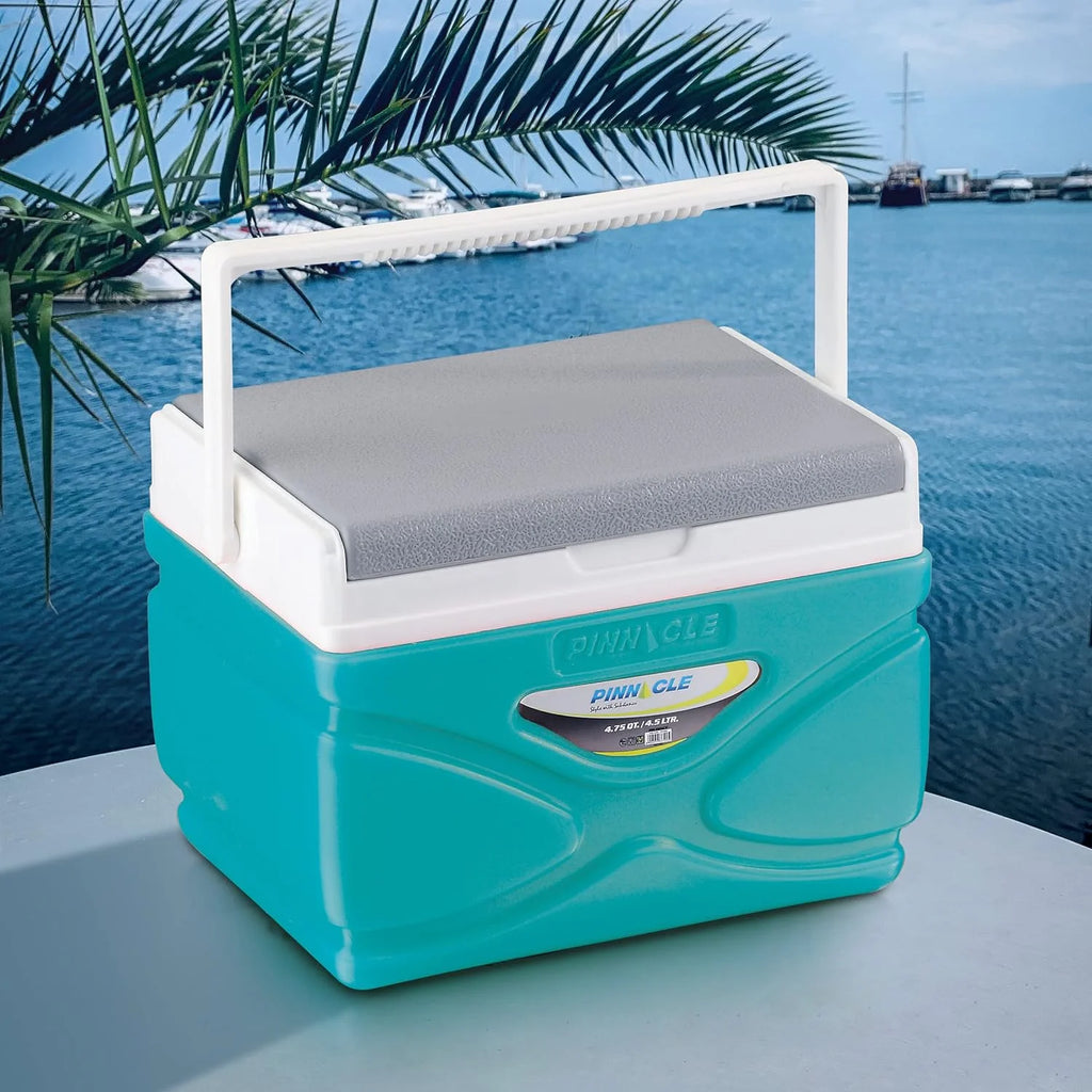 Portable Cooler 4.5 Liter for Picnic Camping Outdoor, Sky Blue J982345