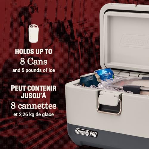 Heavy-Duty 9qt Hard Cooler Lunchbox with Extra-Thick Insulation U388611