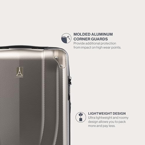 Hardside Expandable Carry-On Luggage with 8 Spinner Wheels, 21 Inch B30295