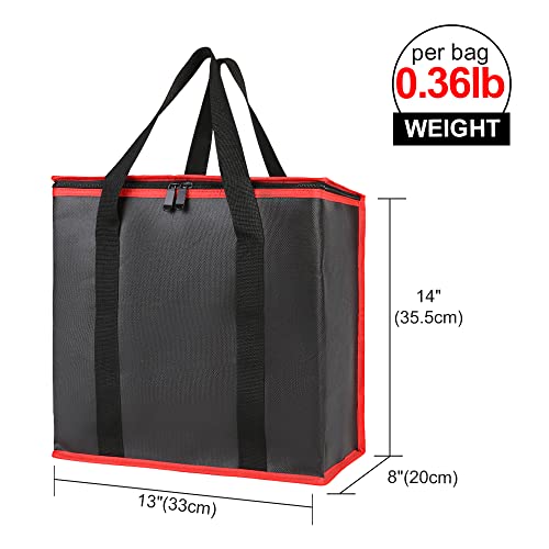 Insulated Food Delivery Bag Hot Cold Meal Carrier F1699