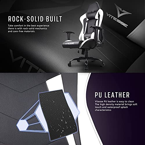 Gaming Chair High Back Ergonomic Racing Desk with Lumbar Support and Headrest C983