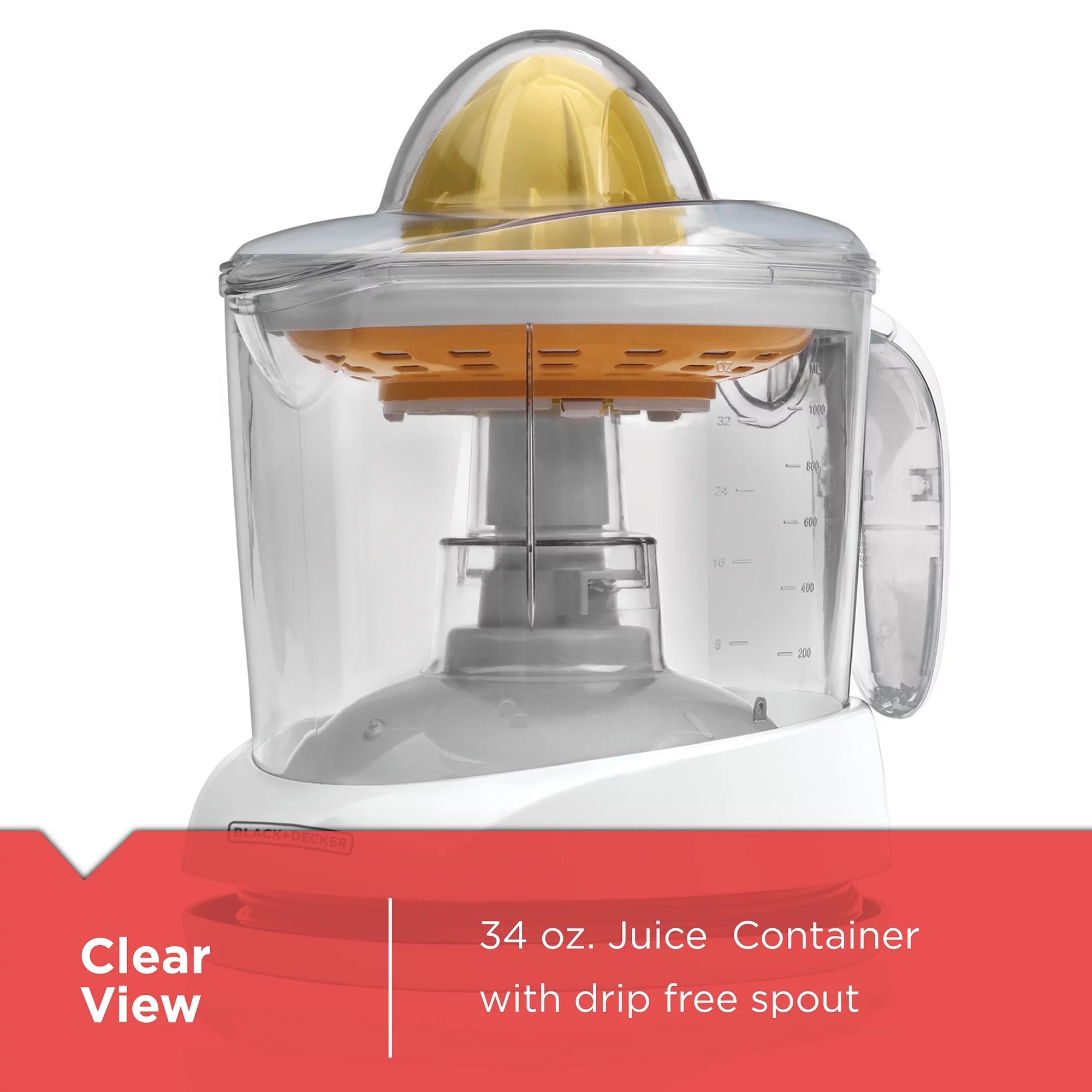 Citrus Juicer, 32oz, White O710518