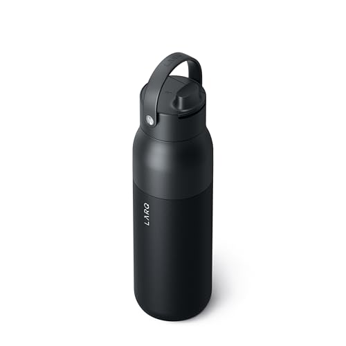 Insulated Stainless Steel Water Bottle with Silicone Handle, 34oz Z278258