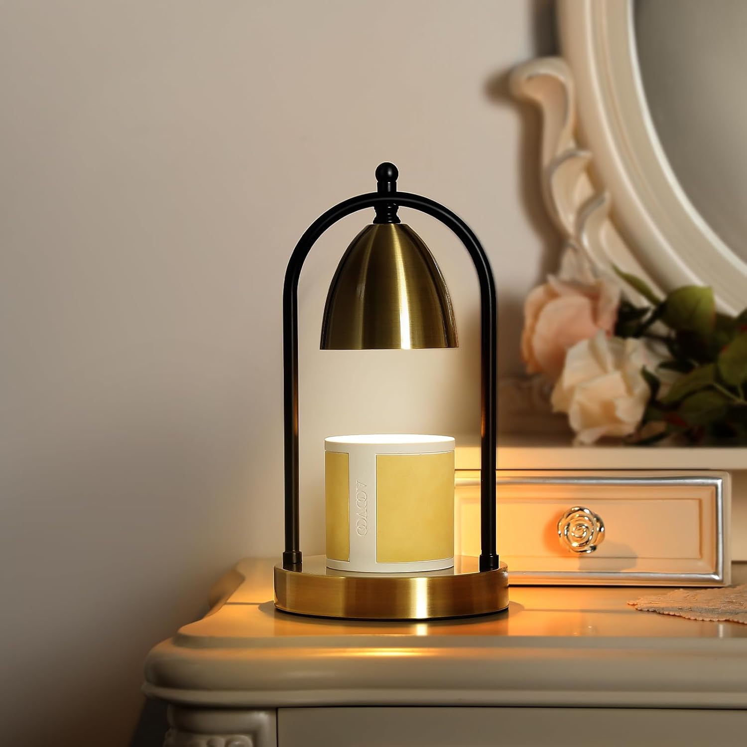 Candle Warmer Lamp with Timer, Dimmable, Auto Shut Off, 2 Bulbs U87647