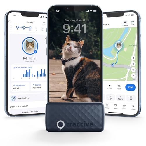 Cat GPS Tracker with Real-Time Location and Activity Monitoring T30192