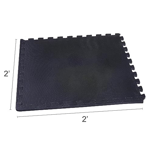 Puzzle Exercise Mat with EVA Foam Interlocking Tiles for MMA, Gymnastics and Home Gym H787
