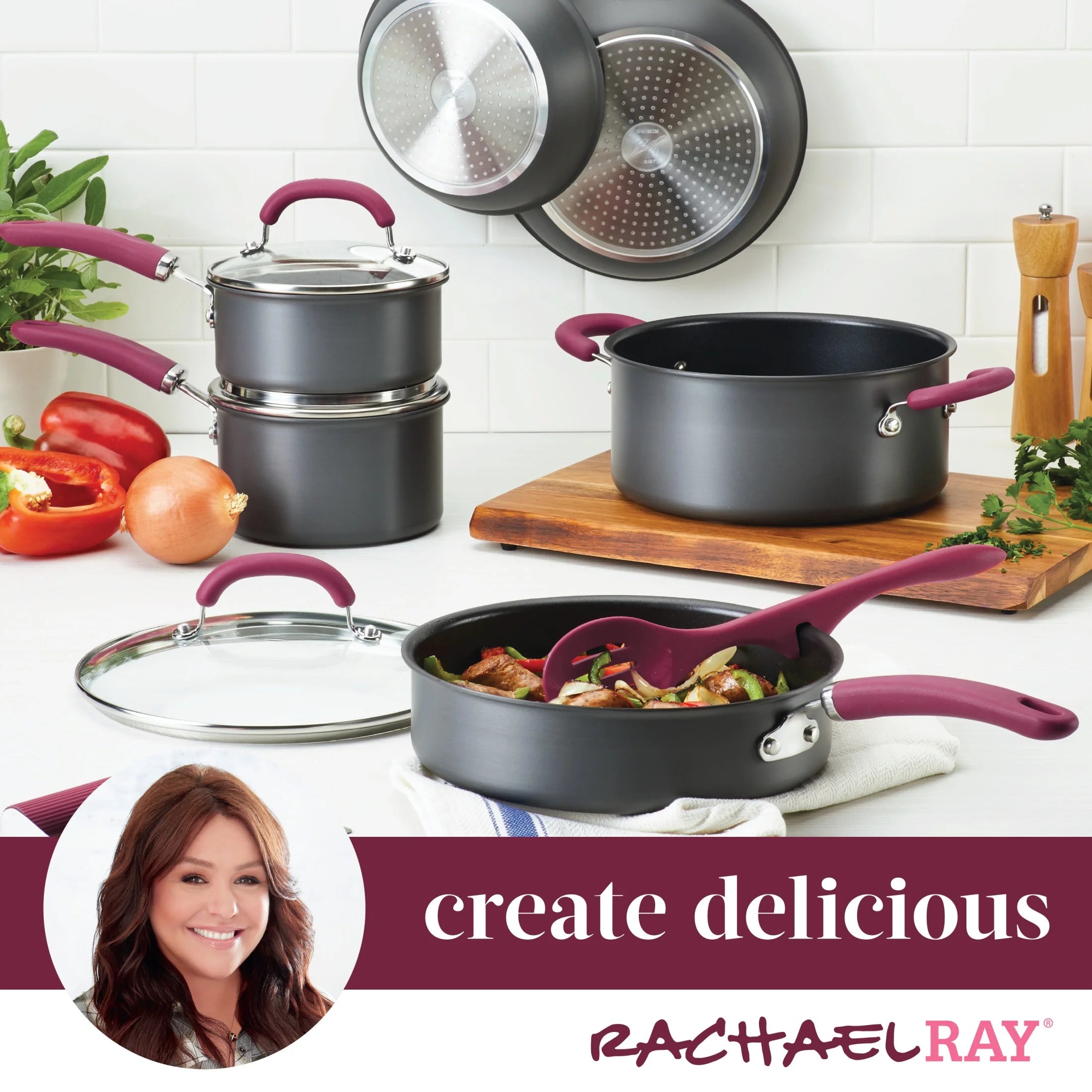 Nonstick Pots and Pans Set, 11 Piece B9803