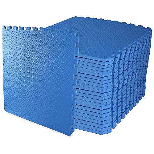 Puzzle Exercise Mat with EVA Foam Interlocking Tiles for MMA, Gymnastics and Home Gym H787