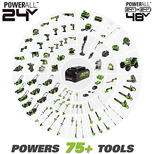 Cordless String Trimmer 15" with 2 Batteries and Charger R224