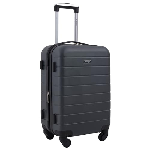 Smart Luggage Set with Cup Holder and USB Port, 20-Inch Carry-On D90568