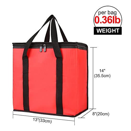 Insulated Food Delivery Bag Hot Cold Meal Carrier F1699