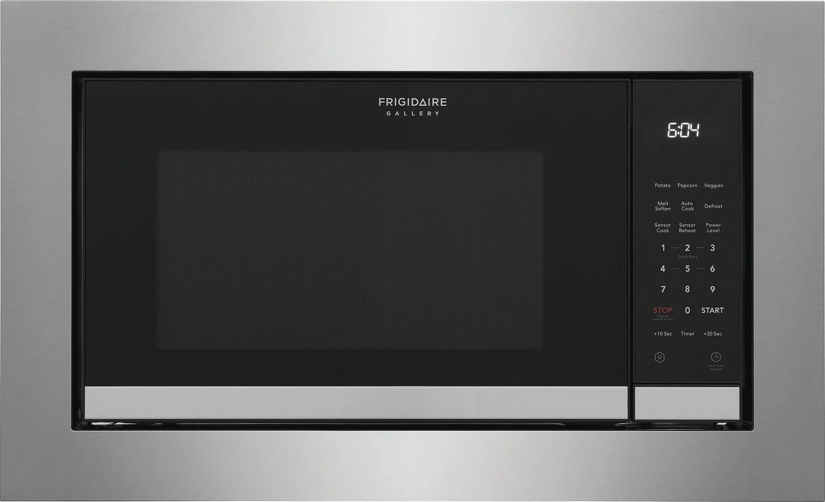 Built-In Microwave Black Stainless Steel B837