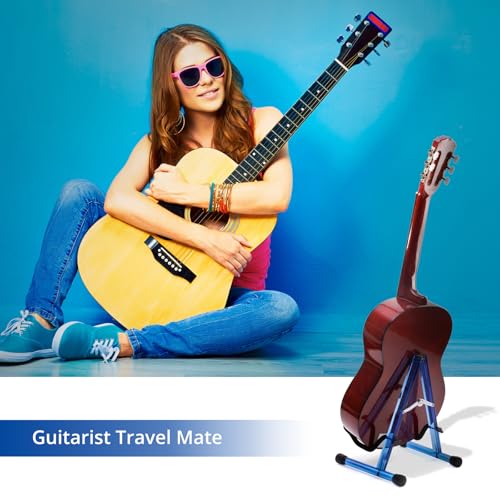 Wood Guitar Stand Foldable for Acoustic Electric Bass V5101