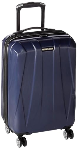 Hardside Expandable Carry-On Luggage with Spinner Wheels, Black, 20-Inch O253