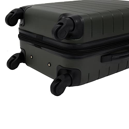 Smart Luggage Set with Cup Holder and USB Port, 20-Inch Carry-On D90568
