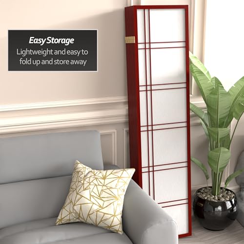 6 Panel Honey Room Divider D80902