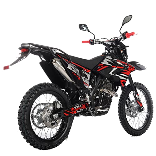 250cc Dirt Bike with 5-Speed Manual, 21"/18" Wheels B33427