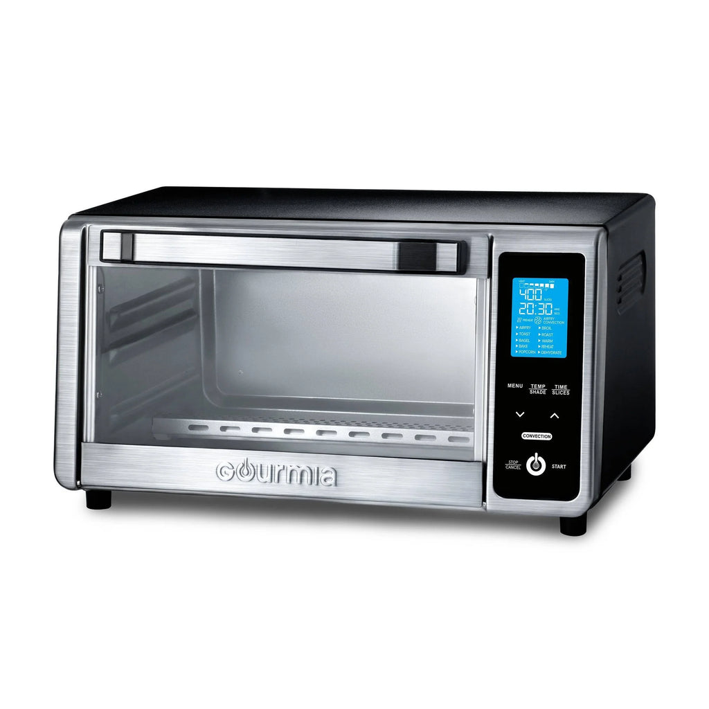4-Slice Toaster Oven Air Fryer with 11 Cooking Functions, Stainless Steel Gray L9077