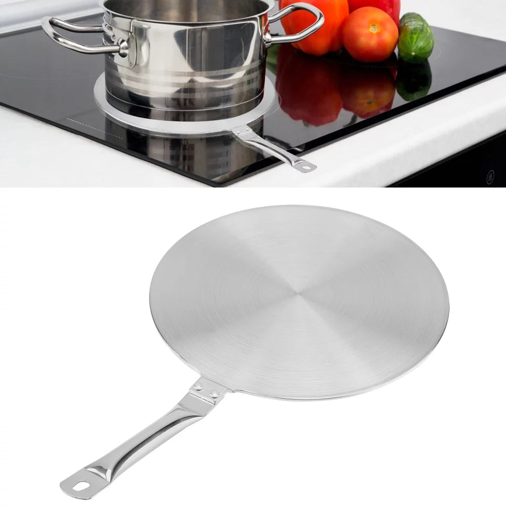 Stainless Steel Heat Diffuser Plate for Gas, Electric & Induction Cookers (24cm) A5034