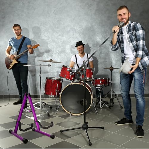 Wood Guitar Stand Foldable for Acoustic Electric Bass V5101