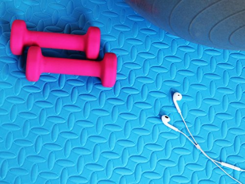 Puzzle Exercise Mat with EVA Foam Interlocking Tiles for MMA, Gymnastics and Home Gym H787