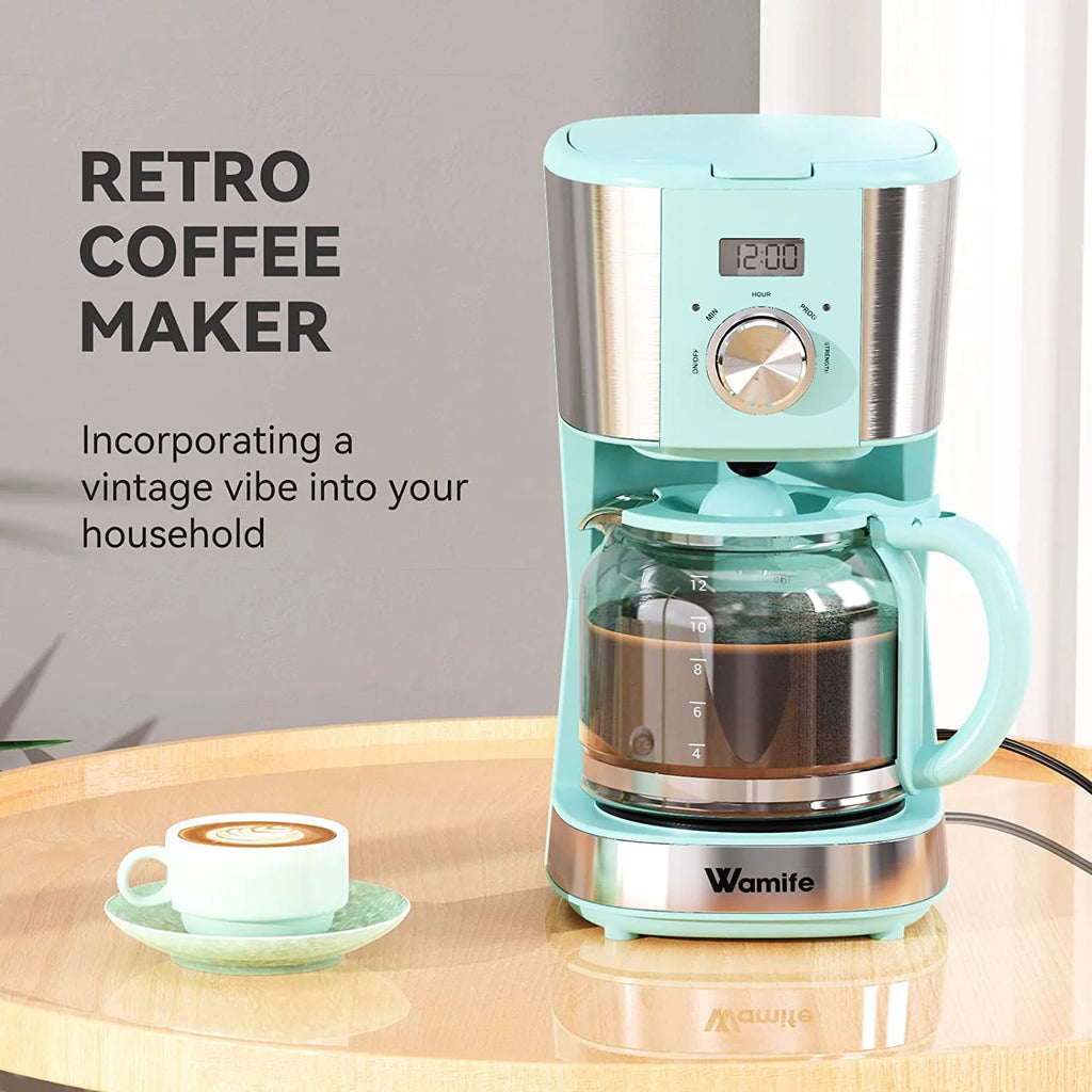 12-Cup Programmable Coffee Maker with Timer O965