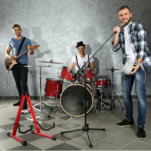 Wood Guitar Stand Foldable for Acoustic Electric Bass V5101