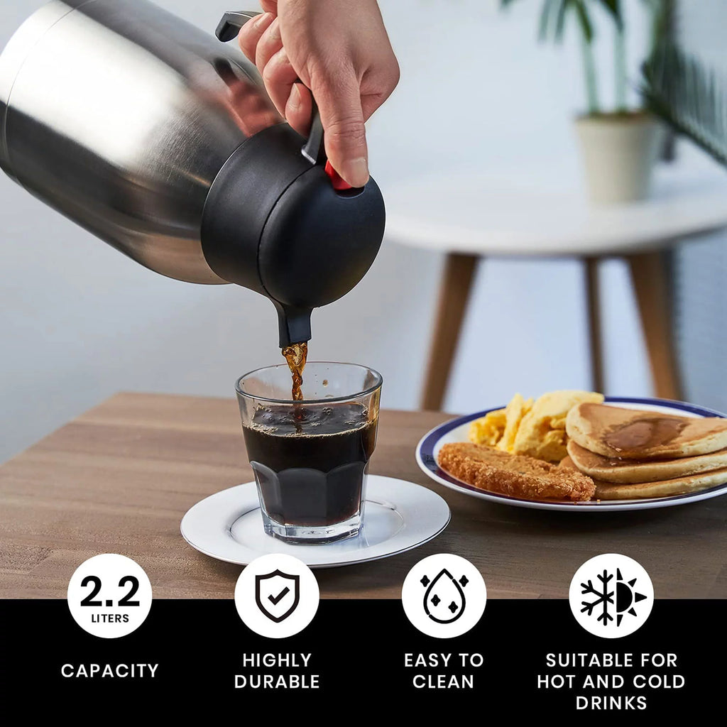 Stainless Steel Pour Over Coffee Maker with Airpot W239