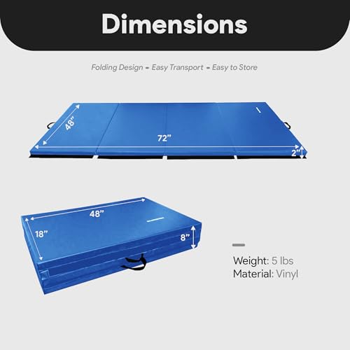 Foldable Gymnastics Mat for Home Tumbling K913