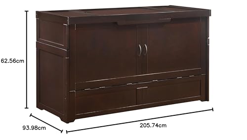 Murphy Cube Cabinet Bed (White, Queen) N4098