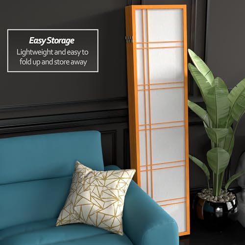 6 Panel Honey Room Divider D80902