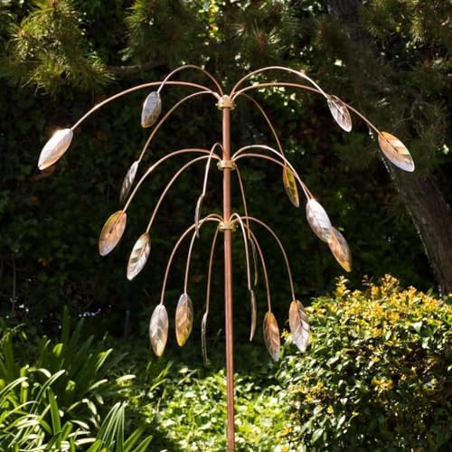 Metal Wind Spinners for Outdoor Yard Art Decor R27145