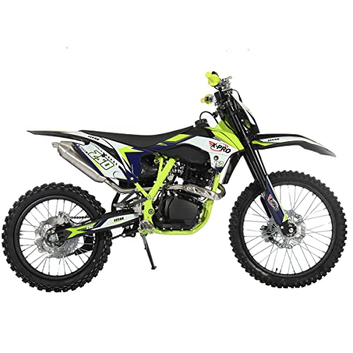 250cc Dirt Bike, 5-Speed Manual, Electric/Kick Start, 21"/18" Wheels N36768