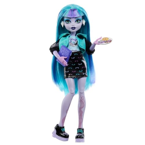 Monster High Skulltimate Secrets Neon Frights Doll with Dress-Up Locker & 19+ Surprises L666466