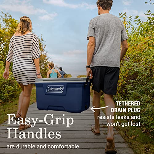 Insulated Portable Hard Cooler, Leak-Resistant, Keeps Ice up to 5 Days N135