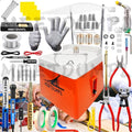 MEETDUMPL Stained Glass Kit，Stained Glass Kits for Adults，Glass Grinder，Stained Glass Grinder，5/8" + 1" Diamond Grinder Bit,80W Soldering Iron Kit,Glass Cutter Tool Kit（Patent has been registered）.(7)